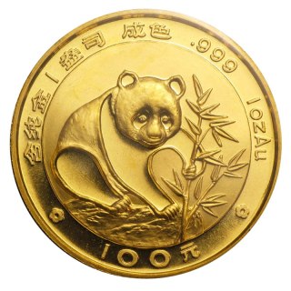 1 Uncja Chińska Panda Złota Moneta | 1988