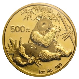 1 Uncja Chińska Panda Złota Moneta | 2007