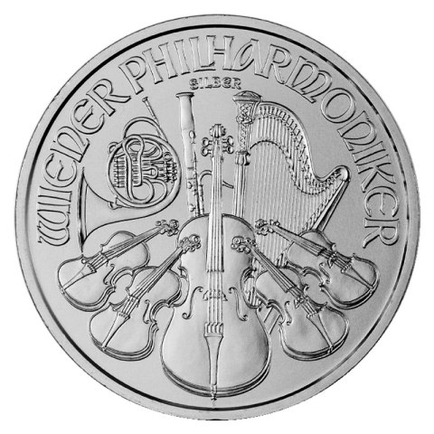 1 oz Filharmonicy Wiedeńscy 2023 srebrna moneta bulionowa w kapslu ochronnym