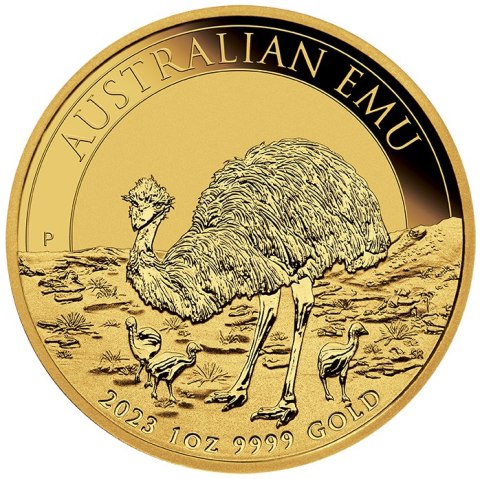 1 oz Emu 2023 Złota Moneta Perth Mint