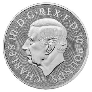 10 oz Mały John Mity i Legendy Srebrna Moneta | 2024