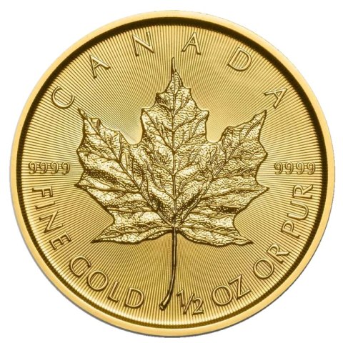 1/2 Uncja Złota Moneta | Uszkodzona