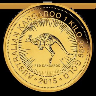 1 Kilo Australijski Kangur Złota Moneta | Mieszane Roczniki