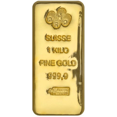 1 Kilogram Złota Sztabka | PAMP Suisse