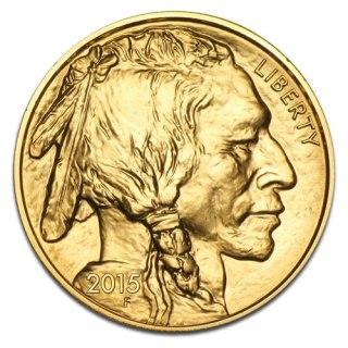 1 Uncja Amerykański Bizon Złota Moneta | Mieszane Roczniki