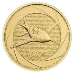 1 Uncja Bond of the 1980s Złota Moneta 2025 - złota moneta inwestycyjna z serii Bond, 1 uncja
