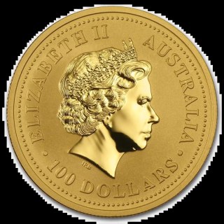 1 Uncja Lunar I Rok Konia Złota Moneta | 2002