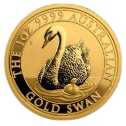 1 Uncja Perth Mint Złoty Łabędź Złota Moneta | 2018