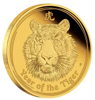 1 oz Lunar II Tiger | Gold | 2010