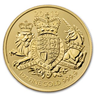 1 oz The Royal Arms Złota Moneta | 2019