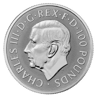 1 oz Tudor Beasts The Bull of Clarence Platynowa Moneta | 2023