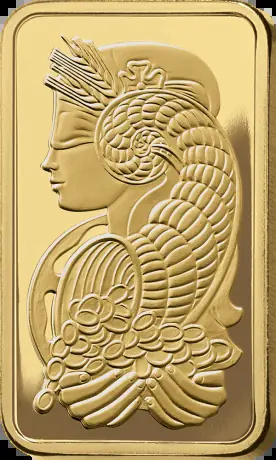 10 oz Złota Sztabka PAMP Fortuna w opakowaniu CertiPAMP