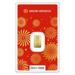 1g Rok Węża Złota Sztabka | Argor-Heraeus | 2025