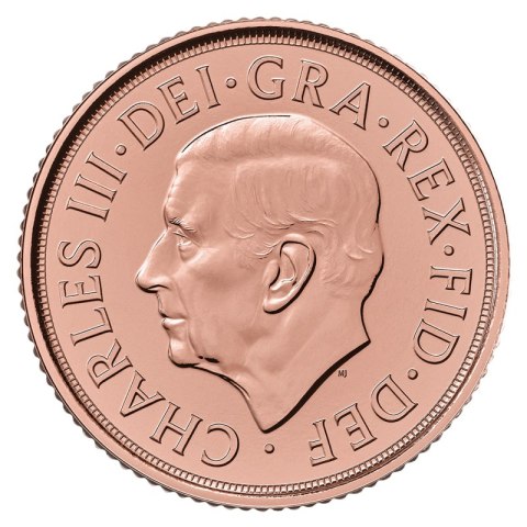 Suweren Karol III 2024 złota moneta w kapslu ochronnym