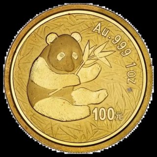 1 Uncja Chińska Panda Złota Moneta | 2000