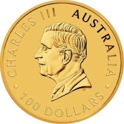 1 oz Australijski Kangur 2026 złota moneta w kapslu ochronnym