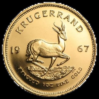 1 oz Krugerrand Złota Moneta | 1967