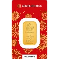 10g Rok Konia Złota Sztabka | Argor-Heraeus | 2026