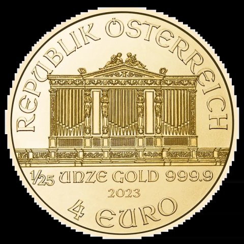 1/25 oz Gold Vienna Philharmonic | Mixed Years