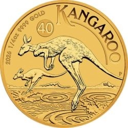 1/4 oz Australijski Kangur Złota Moneta | 2026
