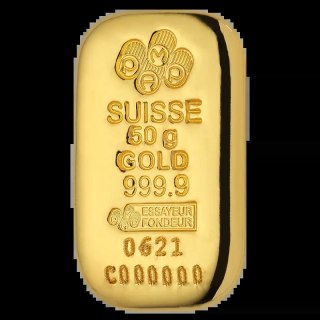 50g Złota Sztabka | PAMP Suisse