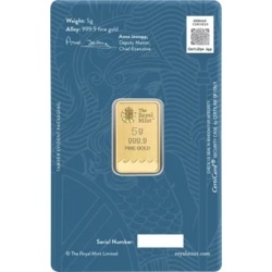 5g Britannia Sztabka Złota | Royal Mint