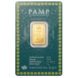 5g Złota Sztabka PAMP Diwali Lakshmi & Rangoli w certyfikowanym blistrze