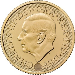 Pół Suwerena Karol III 2026 – złota moneta 3,66 g od Royal Mint