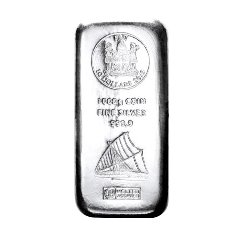 1 kg Fiji Silver Coin Bar | Argor-Heraeus