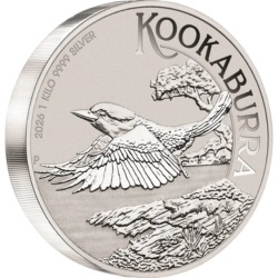 1 Kilogram Kookaburra Silver Coin | 2026
