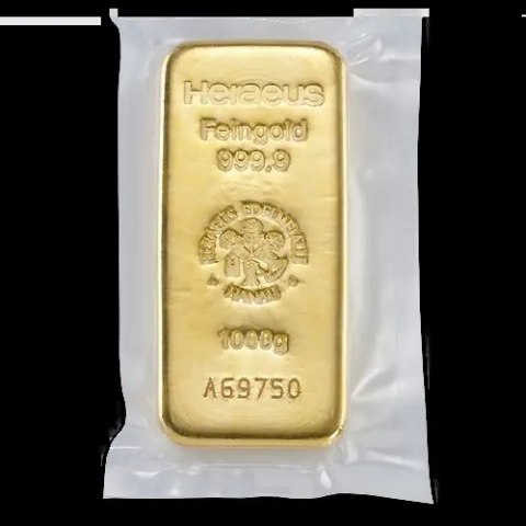Heraeus 1 kg Gold Bar