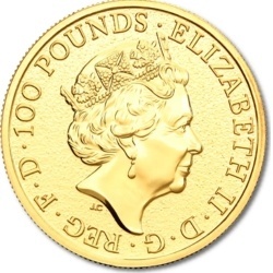 1 oz Queen's Beasts Lion of England Gold Coin | 2016