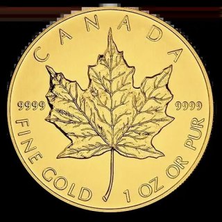 1 oz Maple Leaf Gold Coin | Damaged