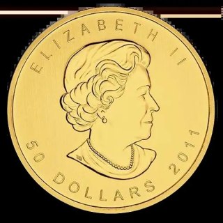 1 oz Maple Leaf Gold Coin | Damaged