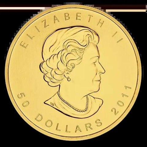 1 oz Maple Leaf Gold Coin | Damaged