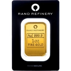 1 oz Gold Bar | Loxodonta Africana | Rand Refinery