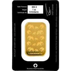 1 oz Rand Refinery gold bar 999.9