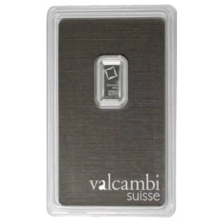 1 g Platinum Bar | Valcambi