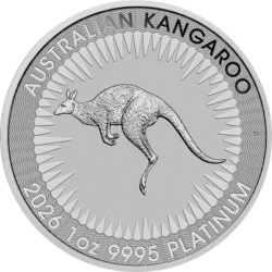 1 oz Australian Kangaroo Platinum Coin 2026