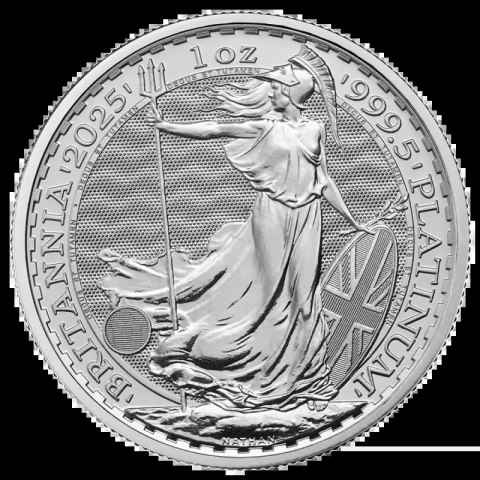 1 oz Britannia Charles III Platinum Coin | 2025