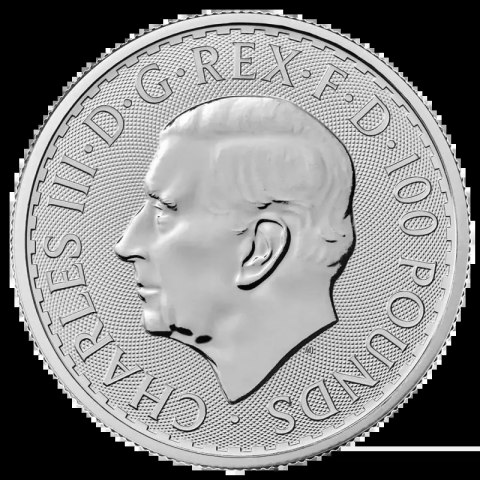 1 oz Britannia Charles III Platinum Coin | 2025