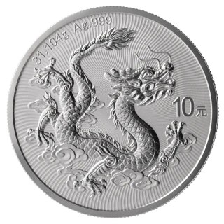 1 oz Chinese Dragon Silver Coin | 2026