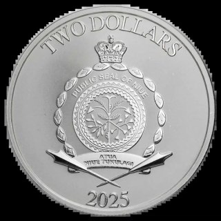 1 oz Marvel Captain America vs Thanos Silver Coin | 2025