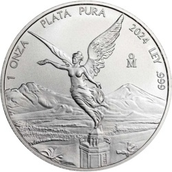 1 oz Mexican Libertad Silver Coin | 2024 | Uncirculated
