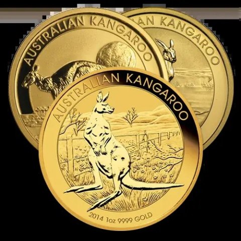 1 oz Nugget Kangaroo | Gold | 2nd choice | Mixed Years