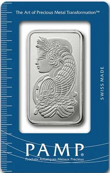 1 oz Lady Fortuna Silver Bar | PAMP Suisse