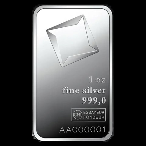 1 oz Silver Bar | Damaged Blister Packaging