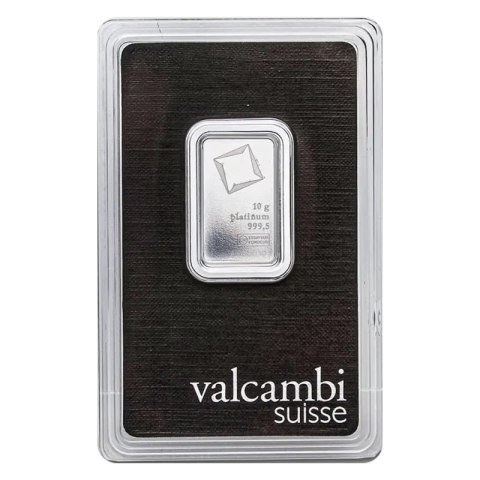 10 g Platinum Bar | Valcambi