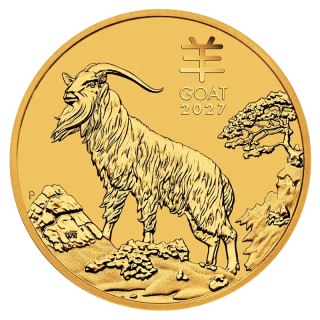 10 oz Lunar III Year of the Goat Gold Coin | 2027