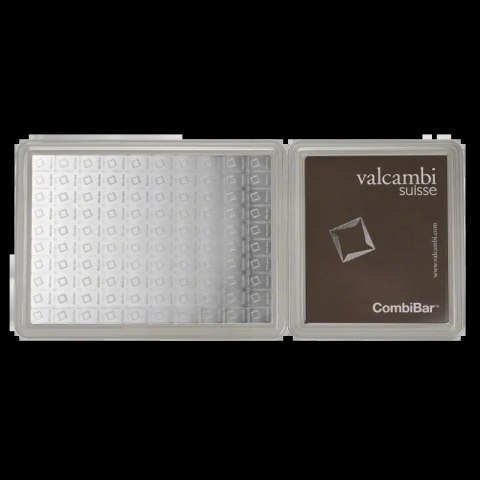 100 x 1 g Silver CombiBar | Valcambi | Damaged Packaging